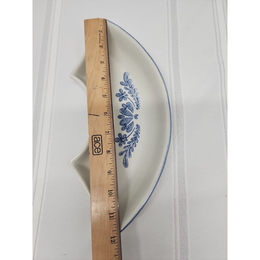 Vintage Pfaltzgraff Yorktowne Stoneware Lazy Susan Replacement Dish 130Y EUC - Picture 3 of 5
